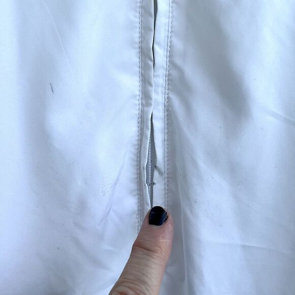 PGA Tour White & Yellow Quarter-Zip Windbreaker Jacket – Men’s XXL - Picture 10 of 14